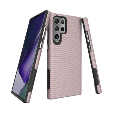Samsung Galaxy S22 Ultra Compatible Case Cover With Shockproof Rugged - Rose Gold